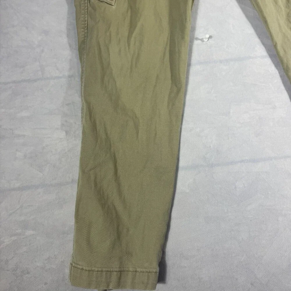 Levi's Men's XX Cargo Pants Green Flat Front Tapered Leg‎ Zip Fly Stretch 31x32